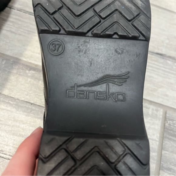 Dansko XP Clogs Leather Brown Comfort Shoes Nursing EU Size 37 US Size 6.5 - 7 - Picture 6 of 6